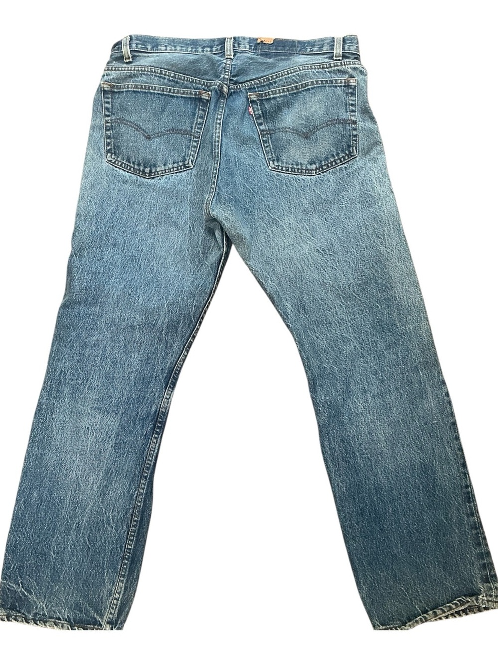 Vintage Levi’s 501 medium wash straight leg jeans 34 x 29